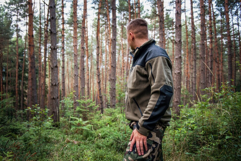 Helikon-Tex Classic Army polár erősített kabát, fekete