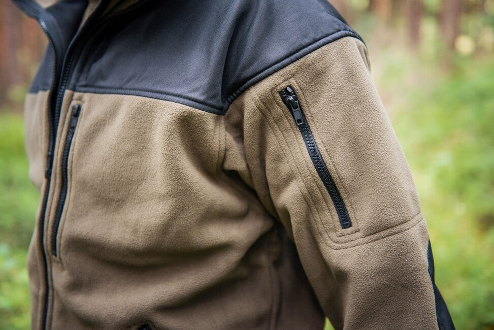 Helikon-Tex Classic Army polár erősített kabát, fekete