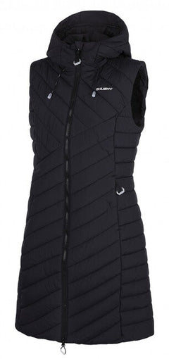 HUSKY Napi női hardshell mellény, fekete
