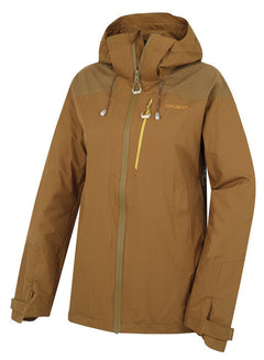 HUSKY Nicker női hardshell kabát, sötét khaki