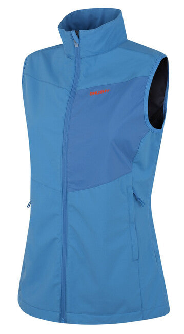 HUSKY Salien női softshell mellény, világos kék