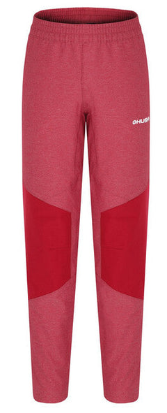 HUSKY Klass K gyerek softshell nadrág, bordó