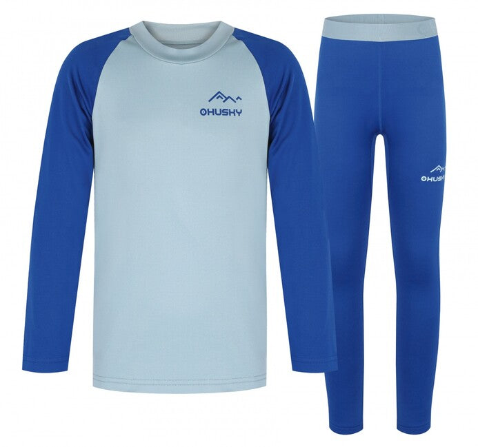 HUSKY Active Winter Tombo gyerek aláöltözet, faded mint/blue