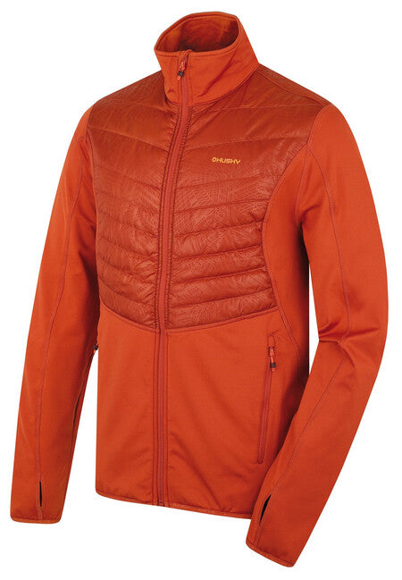 HUSKY Airy férfi pulóver, brick orange