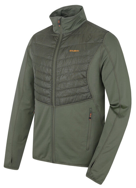 HUSKY Airy férfi pulóver, dk. grey green