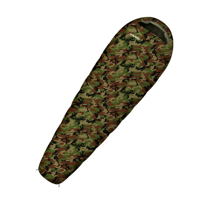 HUSKY Outdoor Junior hálózsák Army -10°C, khaki