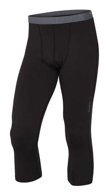HUSKY Active Winter aláöltözet 3/4 férfi nadrág, fekete