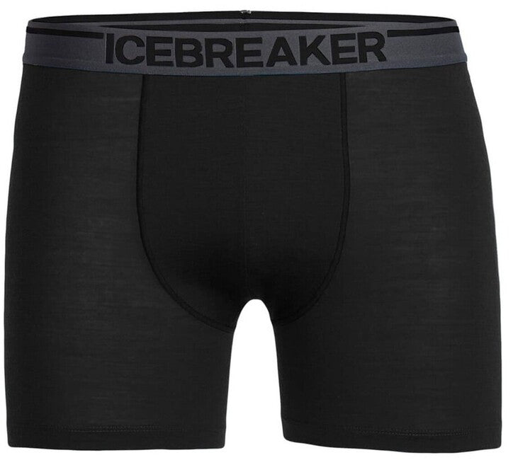 Icebreaker Anatomica férfi boxeralsó, fekete