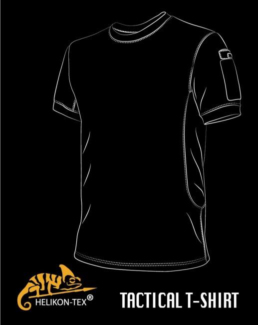 Helikon-Tex Tactical Top rövid ujjú póló cool, Shadow grey