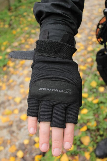 Pentagon Duty Mechanic 1/2 ujjatlan kesztyű, Coyote