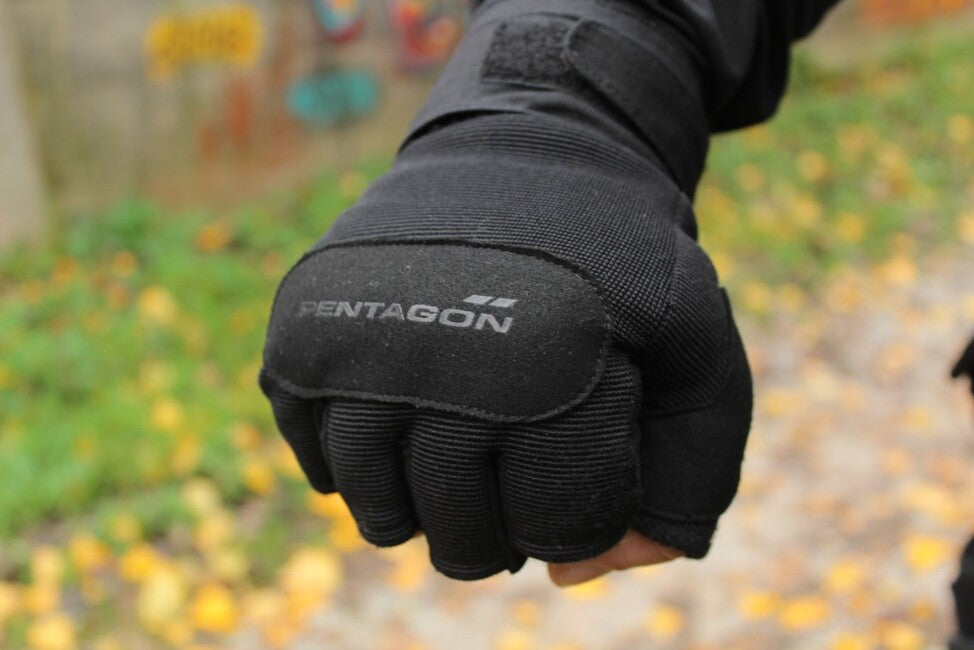 Pentagon Duty Mechanic 1/2 ujjatlan kesztyű, Coyote