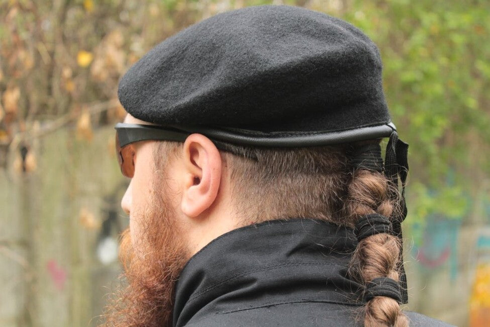 MFH Commando svájcisapka, fekete