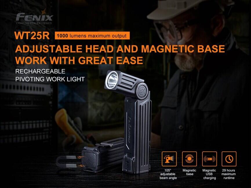Fenix WT25R munkavédelmi lámpa