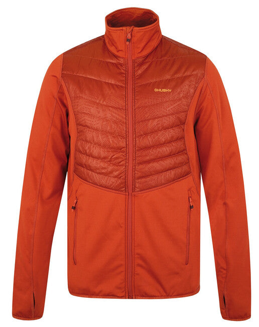 HUSKY Airy férfi pulóver, brick orange