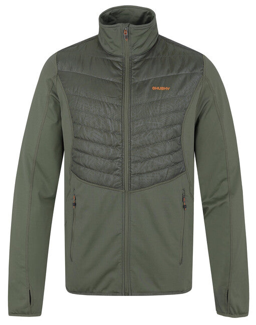 HUSKY Airy férfi pulóver, dk. grey green