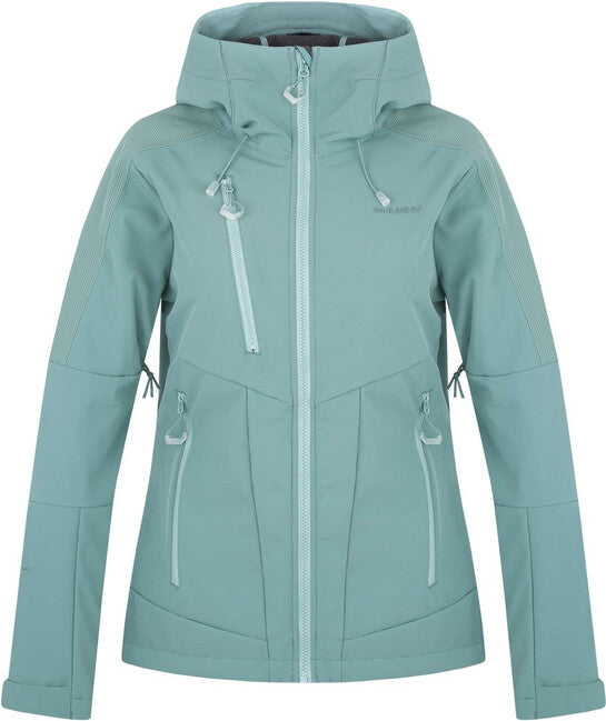 HUSKY Sevan női softshell kabát, szürke zöld