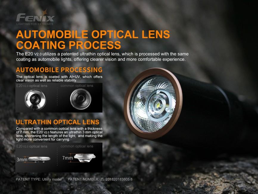 Fenix E20 V2.0 lámpa
