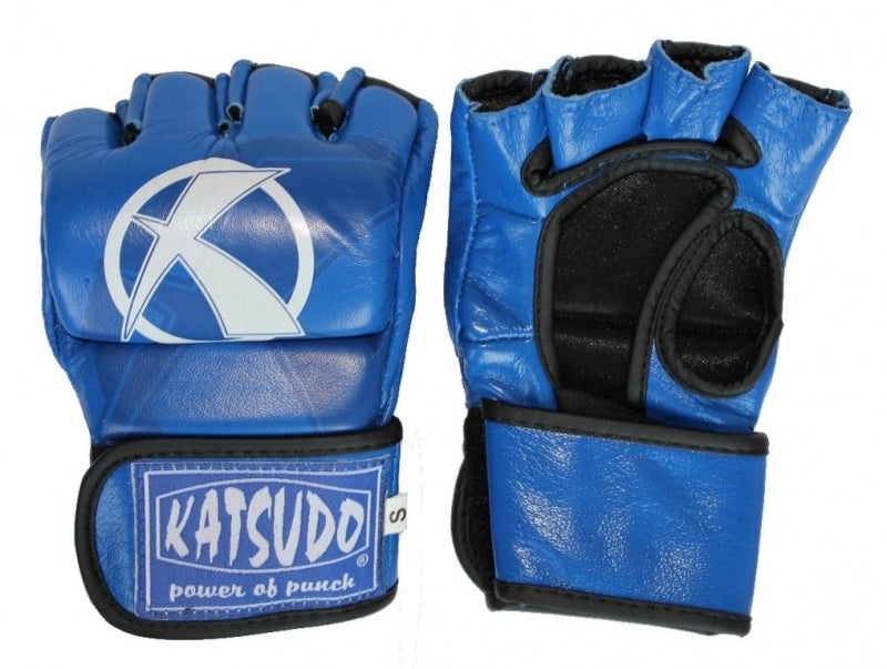 Katsudo Challenge MMA kesztyű, kék