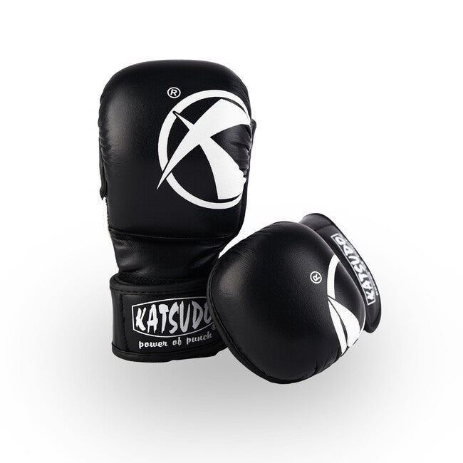 Katsudo Revenge MMA kesztyű, fekete-fehér