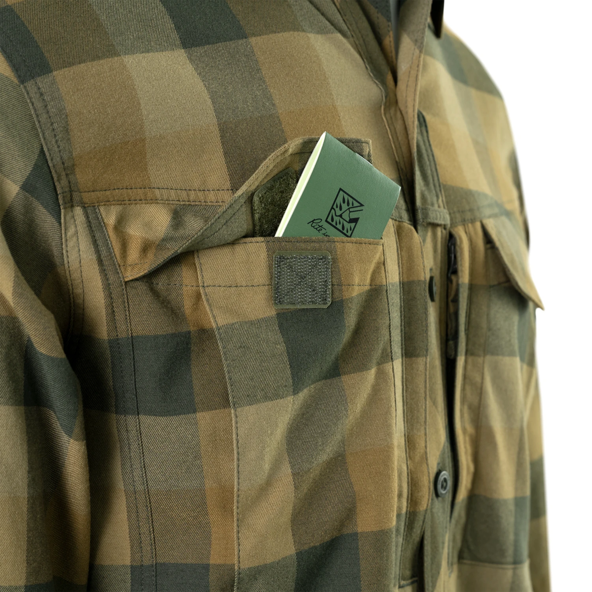 Helikon-Tex Defender Mk2 Nylon Sorona Blend košeľa, Dark Ochre Plaid