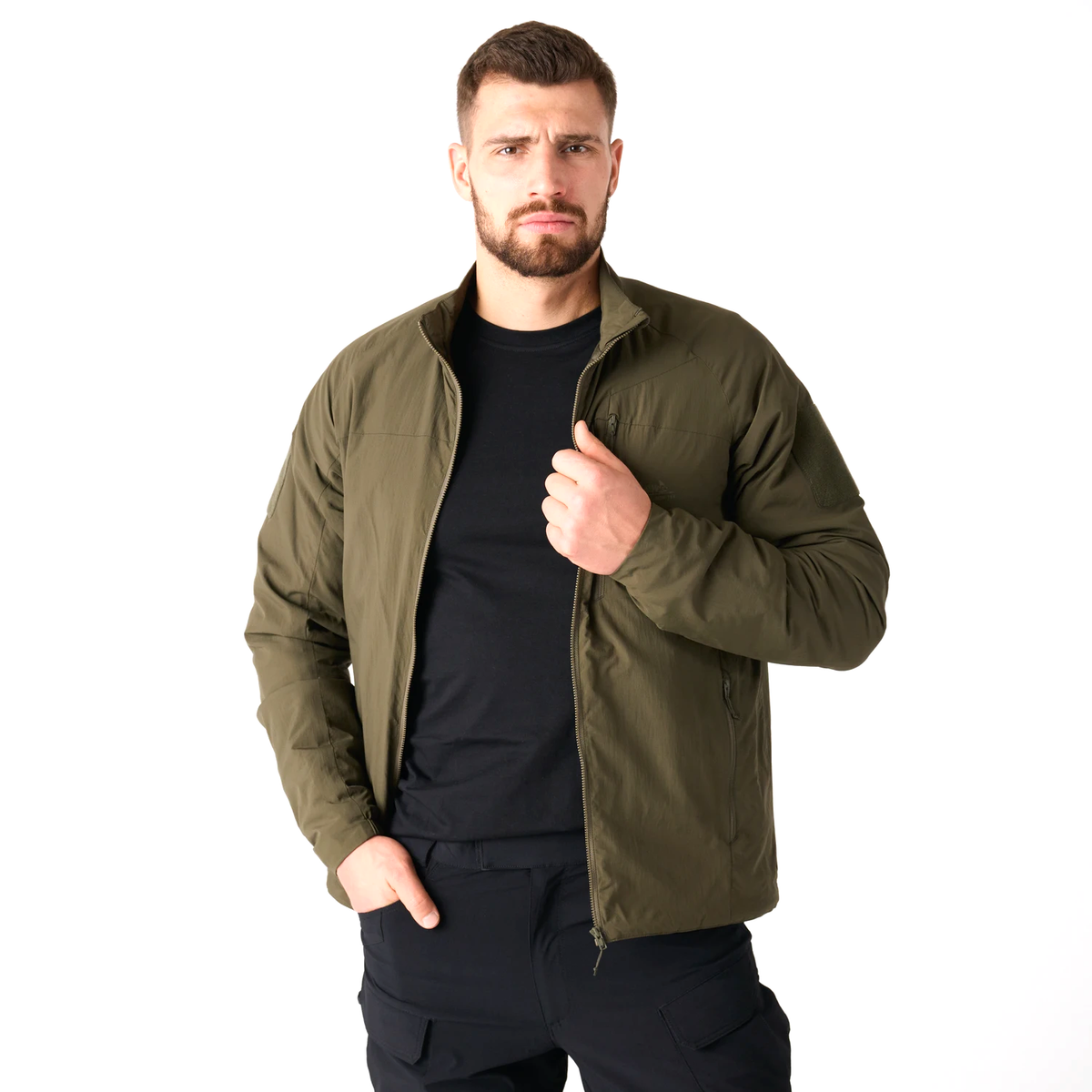 Helikon-Tex Wolfhound Lite prechodná bunda, taiga green