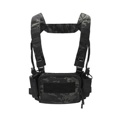 DRAGOWA Tactical Zero könnyű taktikai mellény, CP black
