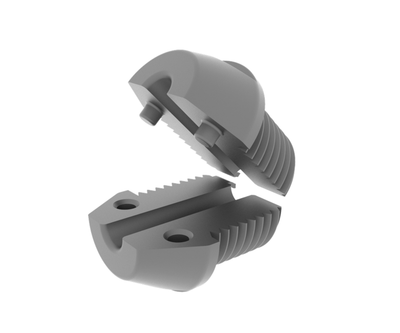 LEKI Endcap 16mm (M13) tartalék rész, világosszürke