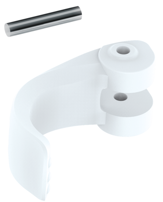 LEKI Speed Lock + tartalék alkatrész 2+ Lever, fehér, 18|16 mm