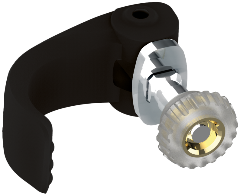 LEKI Speed Lock 2 Lever tartalék alkatrész, fekete, 16|14 mm