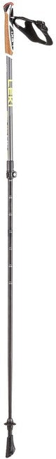 LEKI Spin Shark SL Nordic Walking bot, ezüstszürke-sötét antracit-lime, 100 - 130 cm