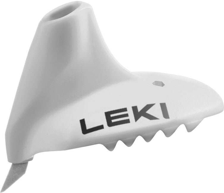 LEKI Super Race Vario Basket tányérka hegyével 9 mm, fehér