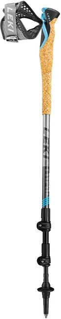 LEKI Cross Trail TA túrabot, sötét antracit-világos antracit-világoskék, 100 - 135 cm