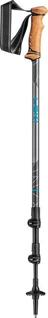 LEKI Legacy túrabot, metál-petrol-sötét antracit, 110 - 145 cm