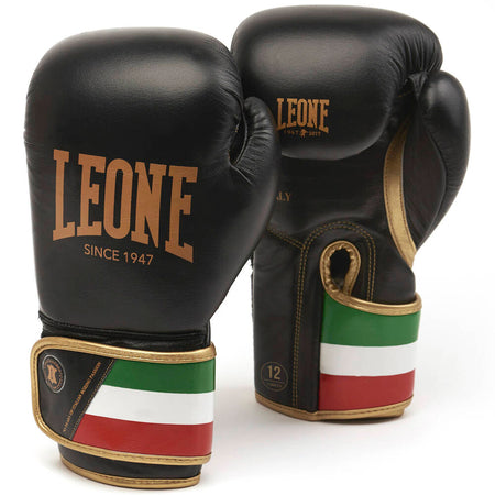 LEONE ITALY'47 bokszkesztyű, fekete