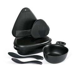 LIGHT MY FIRE Outdoor MealKit 2.0 ebédkészlet, fekete