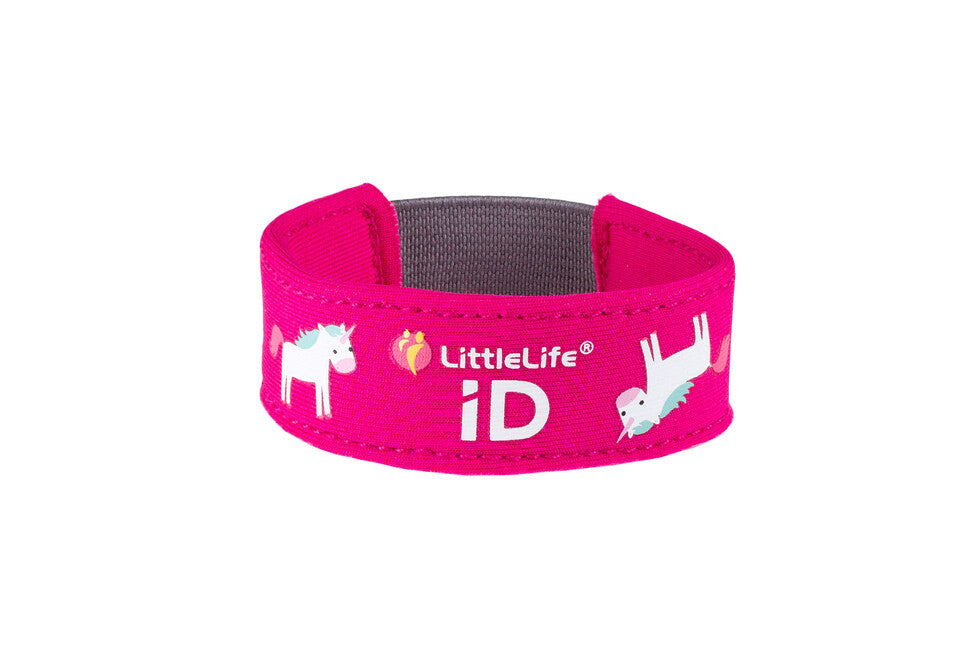 LittleLife gyerek iD Strap ID biztonsági karkötő Egyszarvú