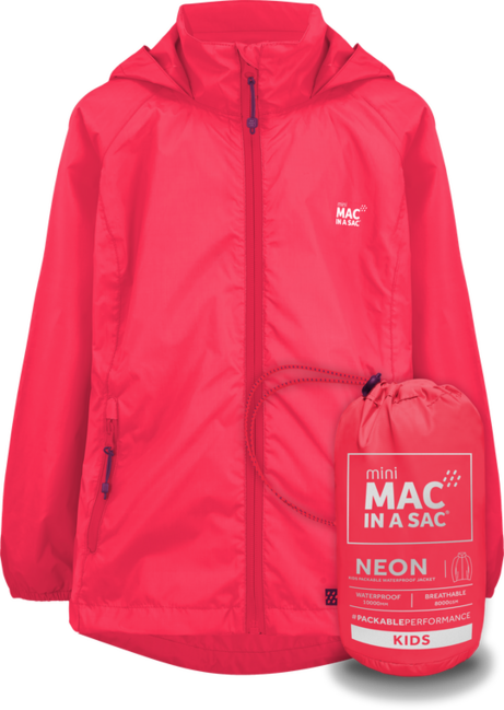Mac in a Sac Origin 2 Kids gyerek vízálló kabát, watermelon