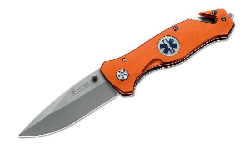 BÖKER® Magnum Medic kés 8,5 cm, narancssárga, alumínium