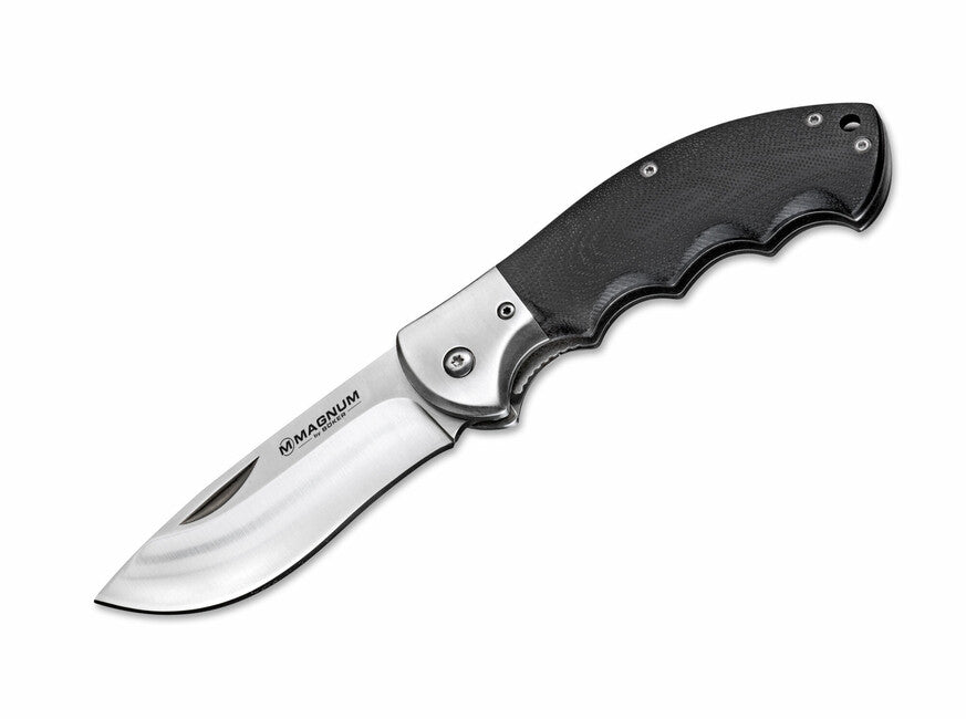 BÖKER® Magnum NW Skinner vadász zsebkés 8,5 cm, fekete, G10