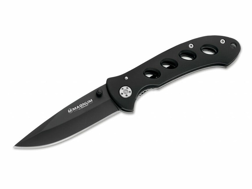 BÖKER® Magnum Shadow zsebkés 8,3 cm, fekete, alumínium