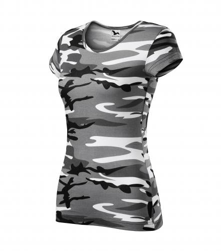 Malfini Camouflage póló 150g/m2, grey