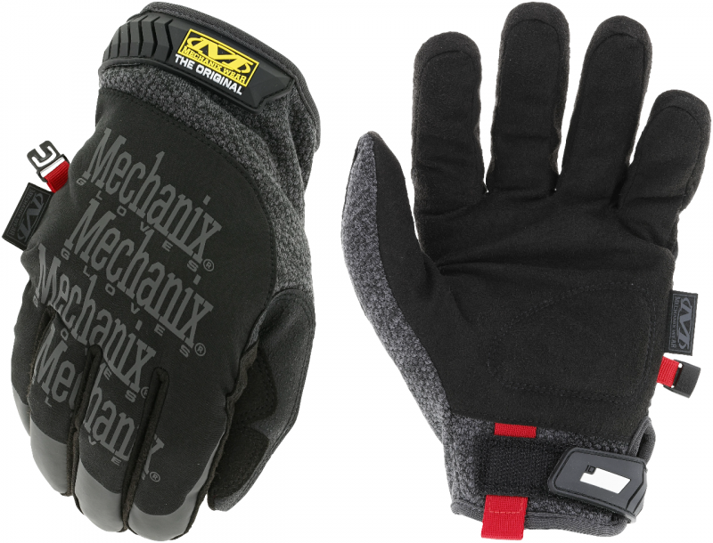 Mechanix ColdWork Original Insulated kesztyű, fekete szürke