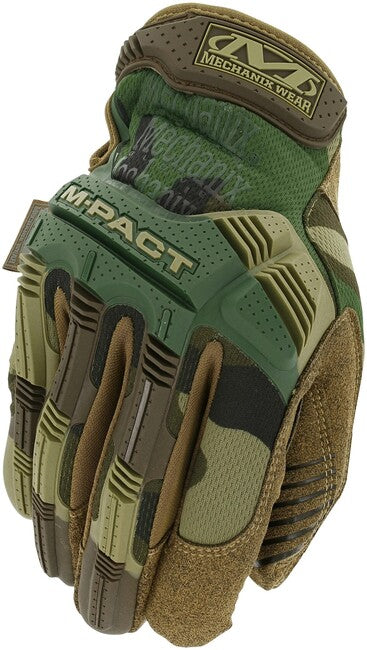 Mechanix M-Pact ütésálló kesztyű, woodland camo
