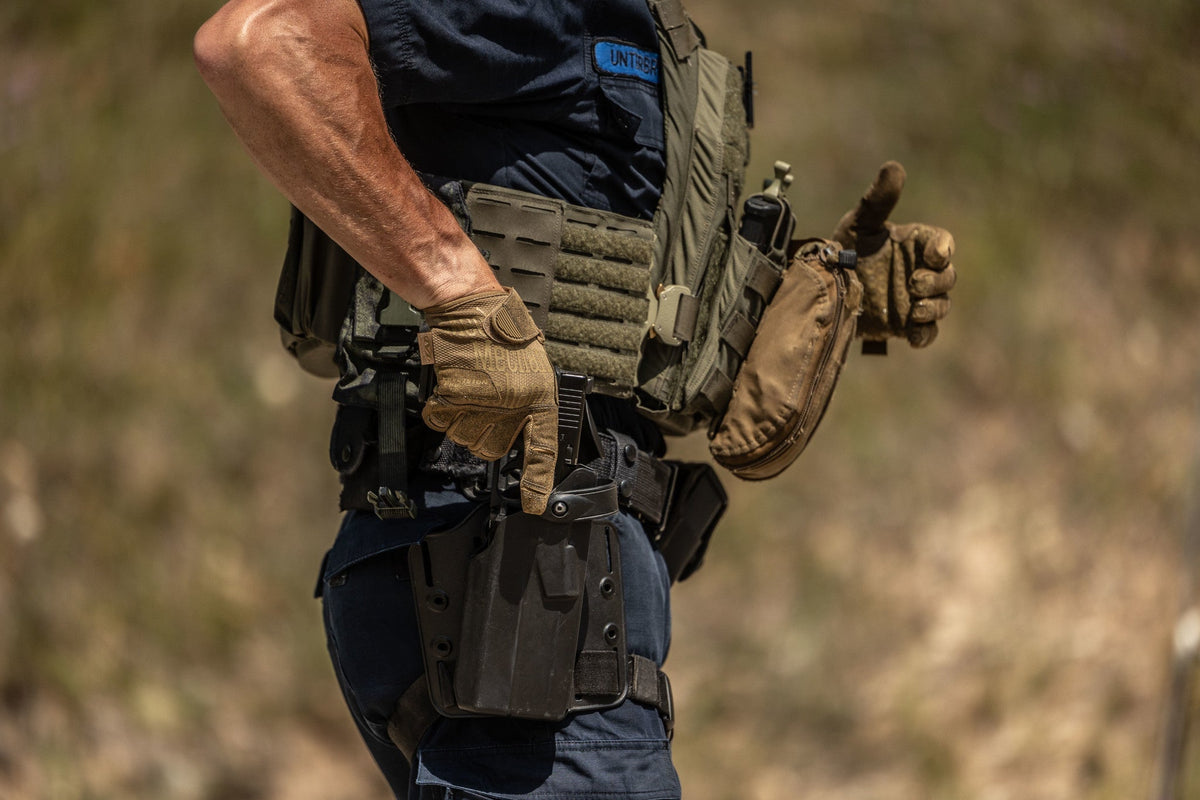 Mechanix Precision Pro High Dex taktikai kesztyű, Coyote