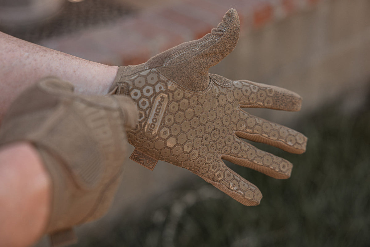 Mechanix Precision Pro High Dex taktikai kesztyű, Coyote