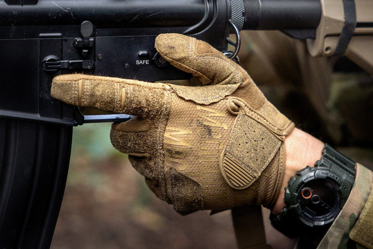 Mechanix Precision Pro High Dex taktikai kesztyű, Coyote