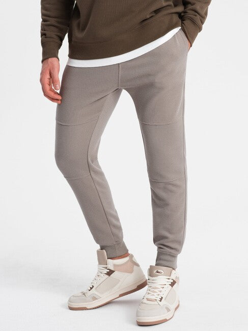 Ombre V4 férfi jogger melegítőnadrág, szürke