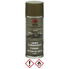 MFH katonai festék spray WH KHAKI DRAB matt, 400 ml