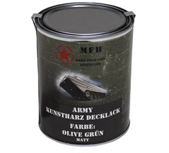 MFH katonai műanyag palack szín, oliv drab matt, 1 liter