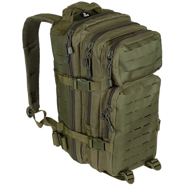 MFH Assault I támadó hátizsák Laser, OD green
